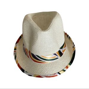 NEW HAT WHITE AND COLORFUL